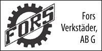 Fors Verkstäder, AB G
