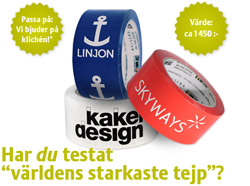 Produktbilde fra bedriften Avisera AB - Världens starkaste packtejp