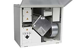 Produktbilde fra bedriften Dantherm Denmark A/S - Boligventilationsanlæg DVX 500 