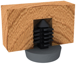 Produktbilde fra bedriften Components Scandinavia AB - Apparatfoten FBR