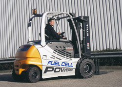 Produktbilde fra bedriften Still Sverige AB - STILL visar ny gaffeltruck med bränslecellsteknik